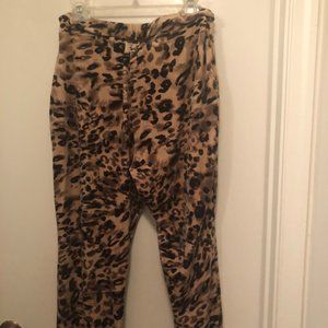 【JUICY COUTURE】leopard ベロアワイドレッグジョガー※送関込 Juicy Couture velour wide leg joggers exclusive to ASOS in
